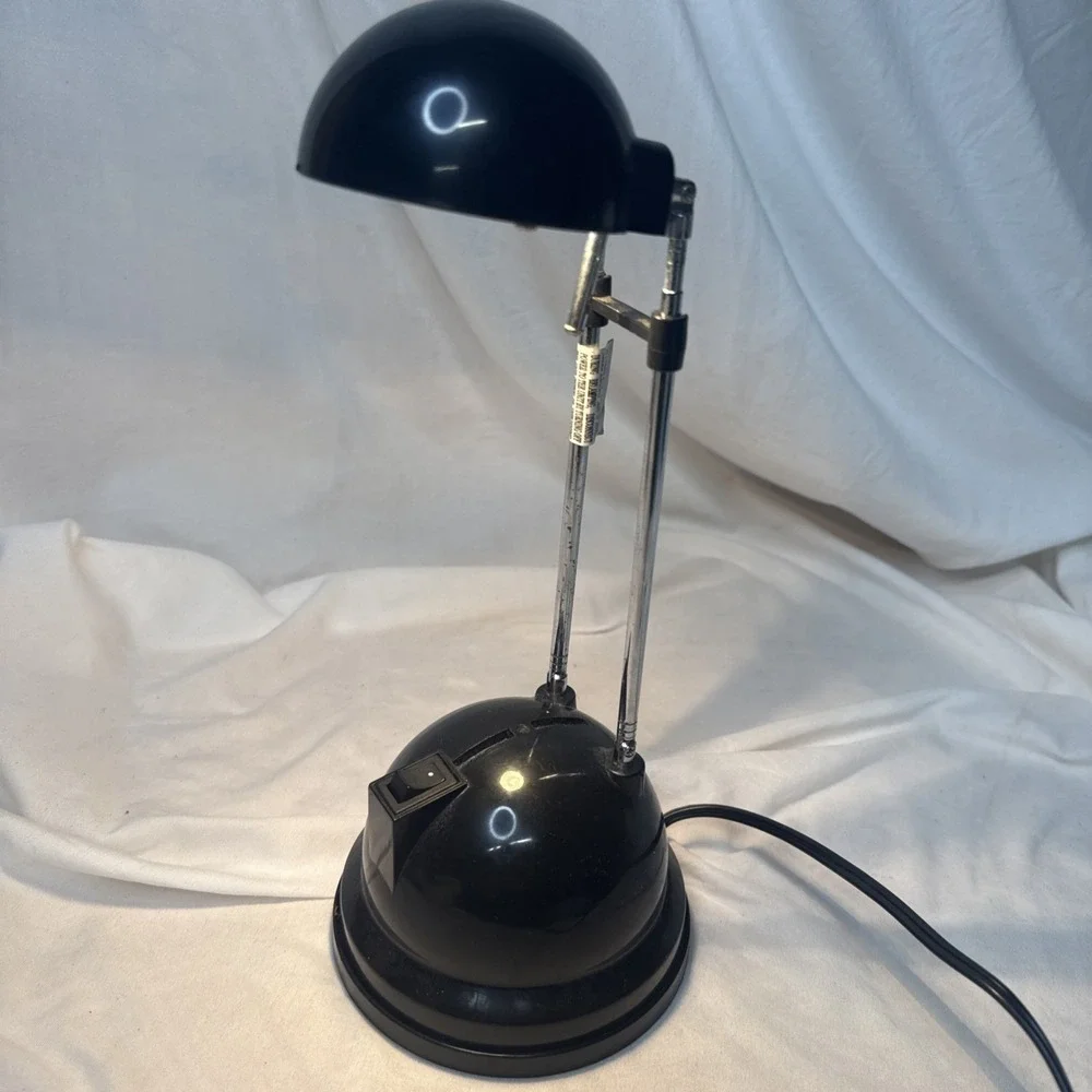 Vintage IKEA Espressivo Black Telescoping Desk Lamp Retro 90s Halogen E127284